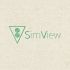 SimView лого и фирменный стиль - дизайнер pios
