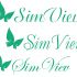 SimView лого и фирменный стиль - дизайнер TerWeb