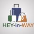 Лого сайта совместных путешествий HEY-in-WAY - дизайнер joker_xd