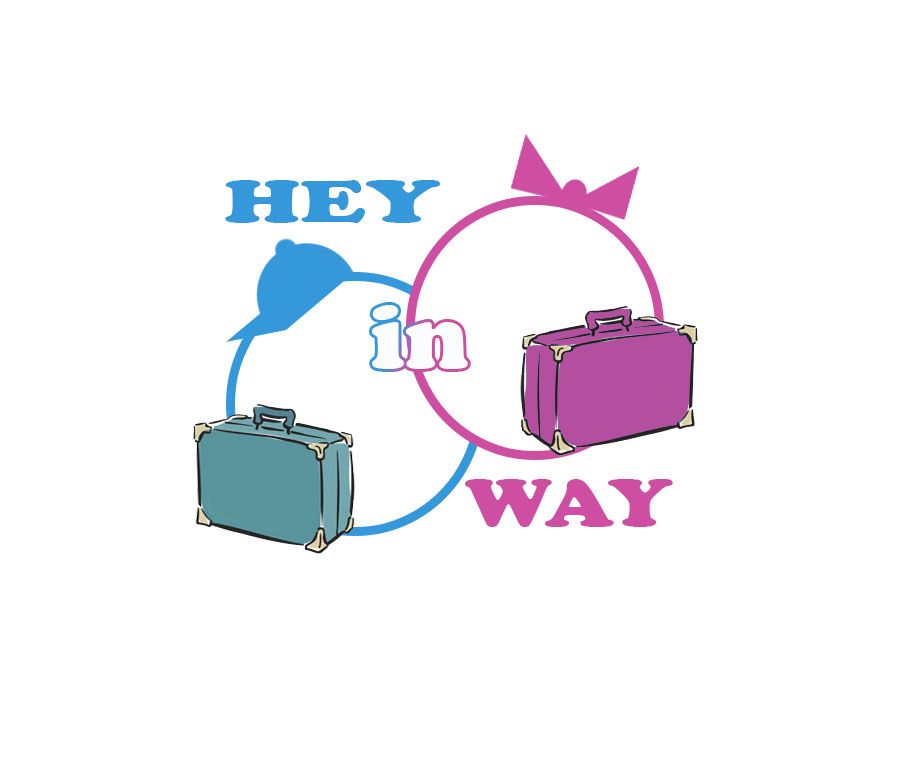 Лого сайта совместных путешествий HEY-in-WAY - дизайнер dany77