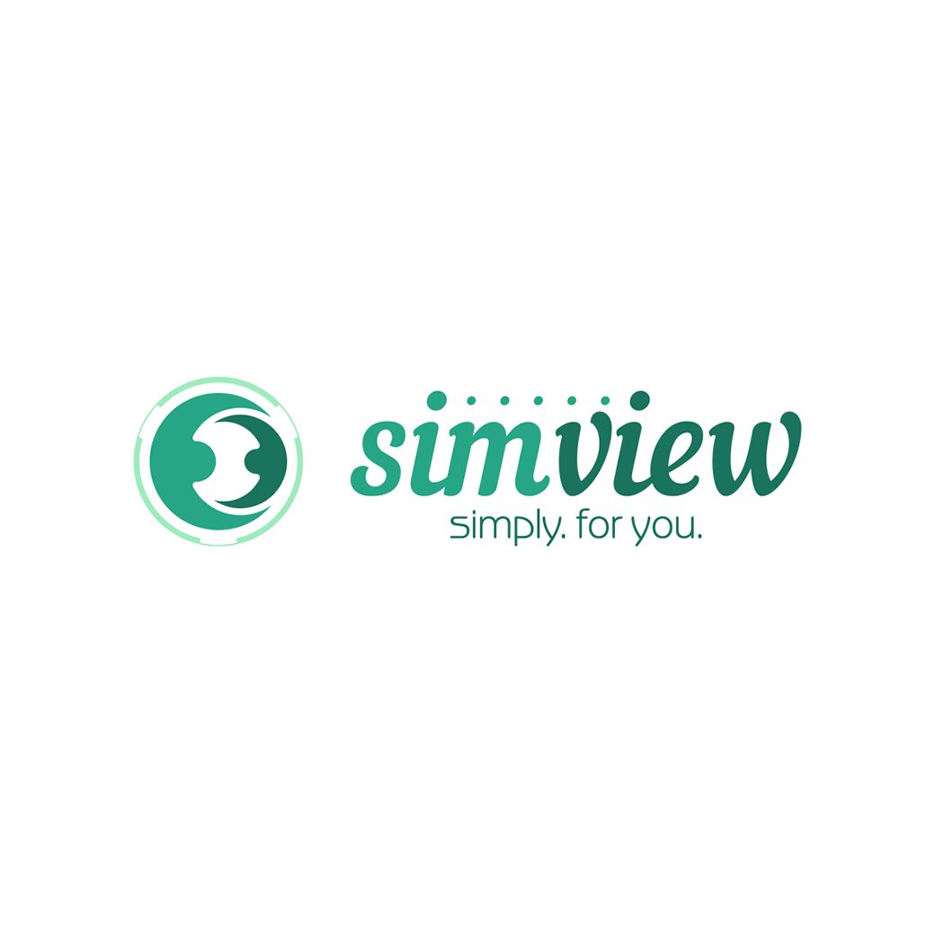 SimView лого и фирменный стиль - дизайнер sultanmurat