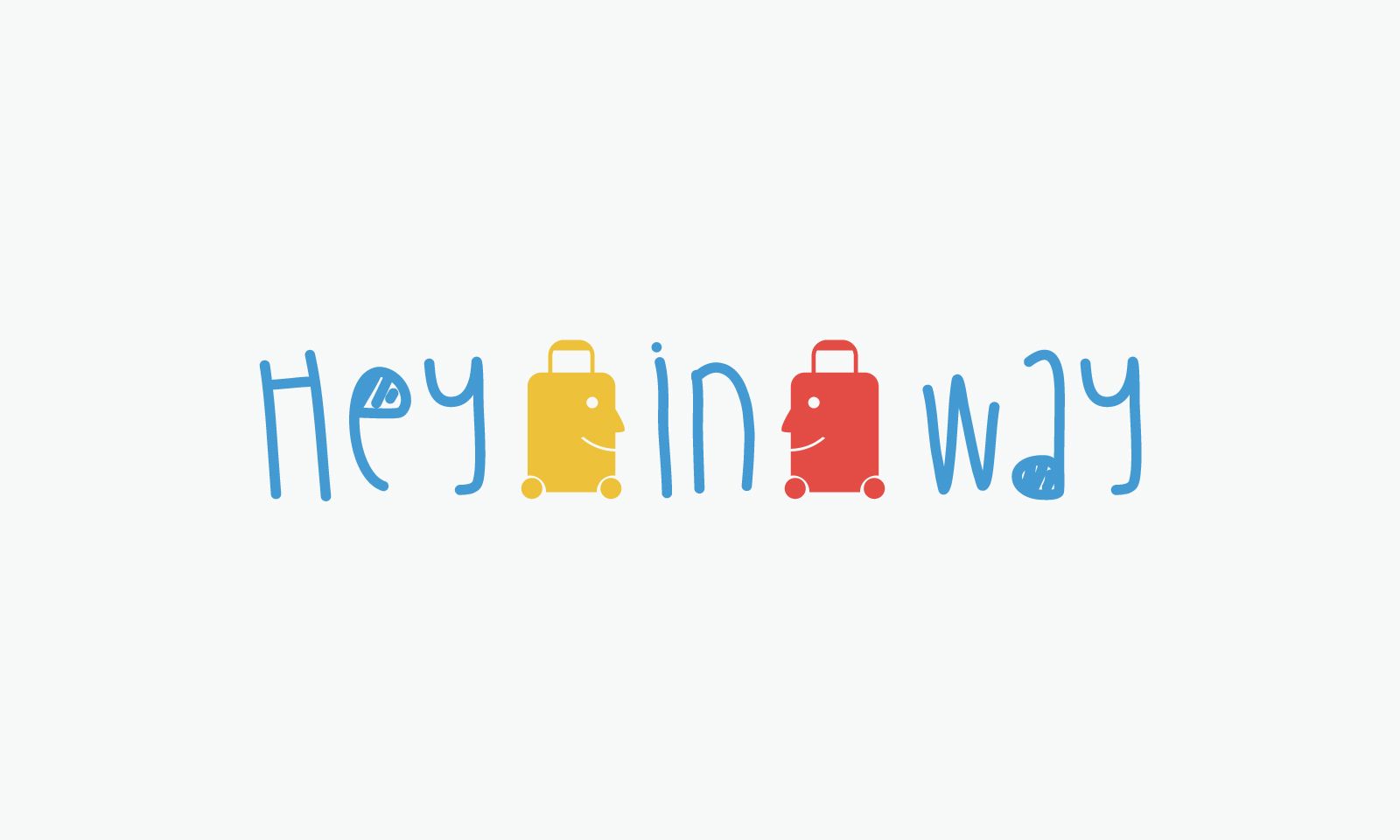 Лого сайта совместных путешествий HEY-in-WAY - дизайнер Geyzerrr