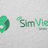 SimView лого и фирменный стиль - дизайнер ms-katrin07