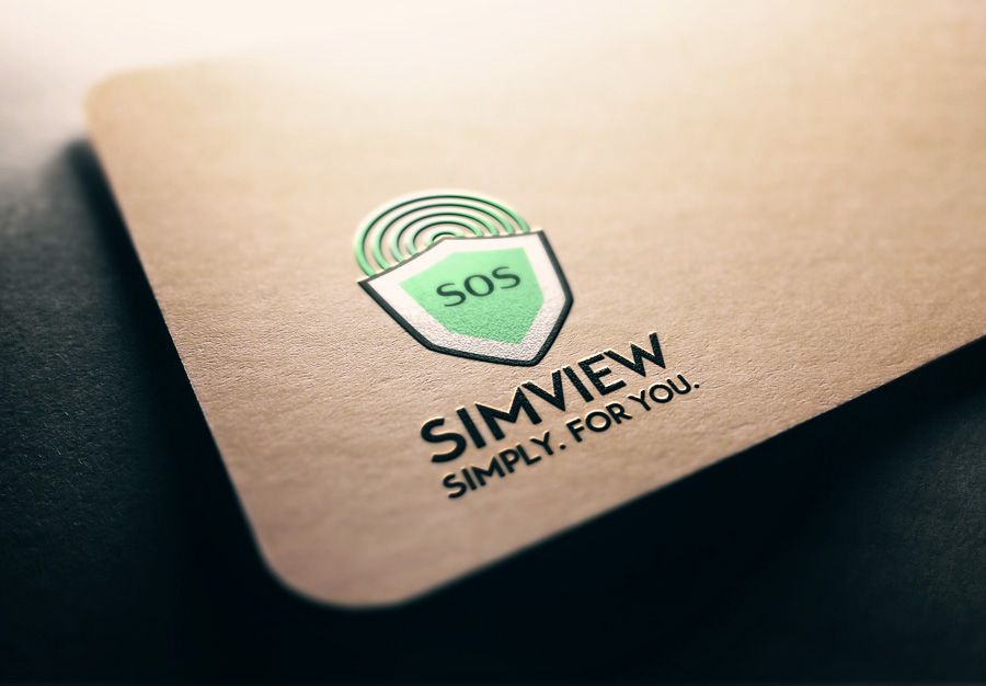 SimView лого и фирменный стиль - дизайнер Letova