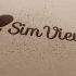 SimView лого и фирменный стиль - дизайнер banena
