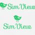 SimView лого и фирменный стиль - дизайнер banena