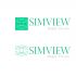 SimView лого и фирменный стиль - дизайнер kos888