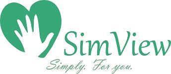 SimView лого и фирменный стиль - дизайнер Ledi_Di