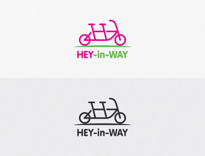 Лого сайта совместных путешествий HEY-in-WAY - дизайнер Yarlatnem