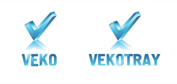 Разработка логотипа компании Vekotray - дизайнер Lana_Dehanova