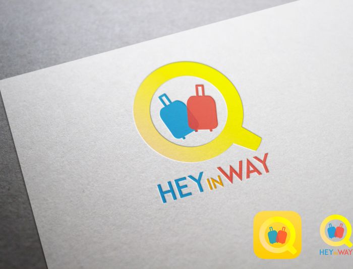 Лого сайта совместных путешествий HEY-in-WAY - дизайнер compazitor
