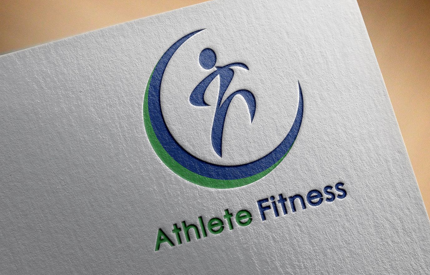 Логотип Athlete Fitness - дизайнер art-valeri