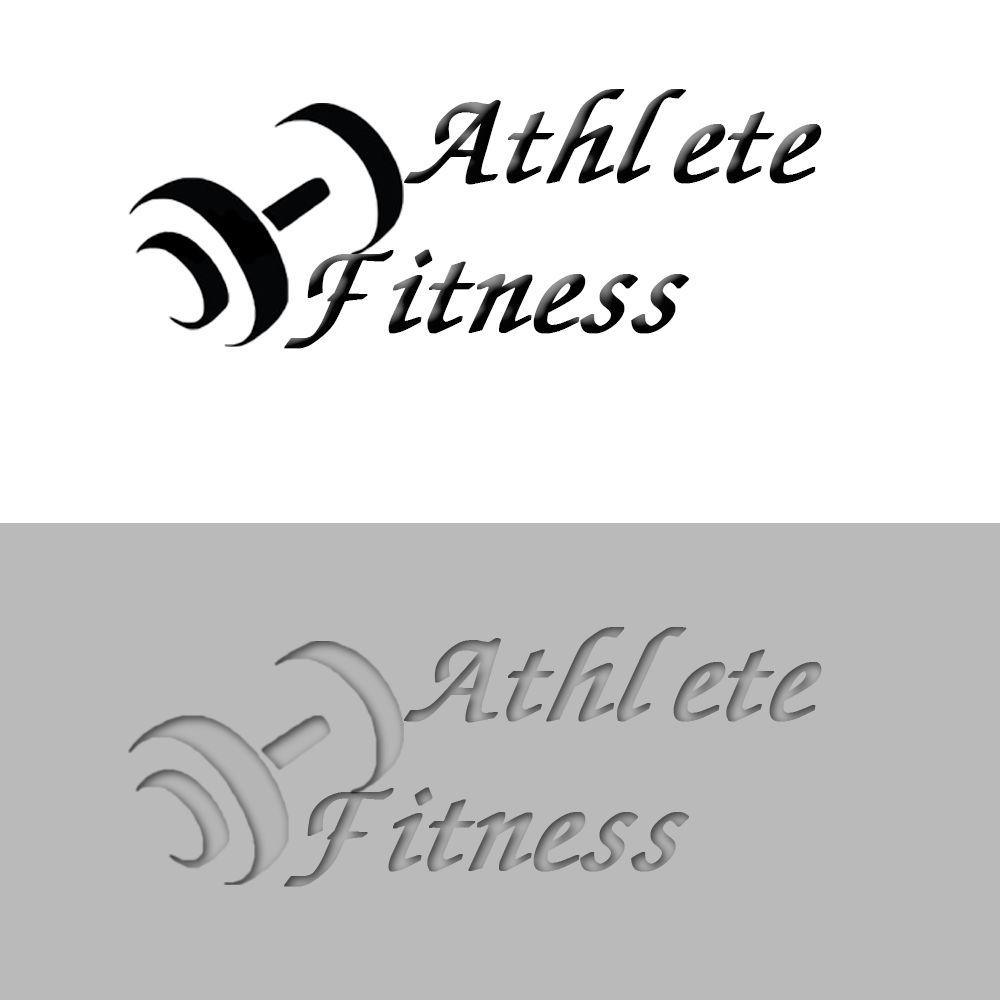 Логотип Athlete Fitness - дизайнер Alenaua