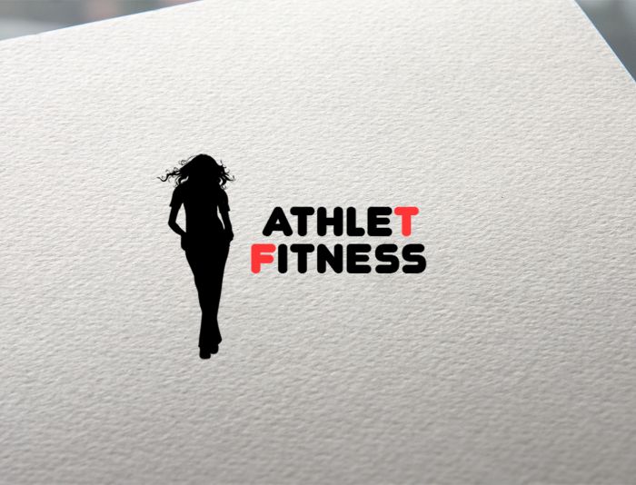 Логотип Athlete Fitness - дизайнер lebedevdesign19