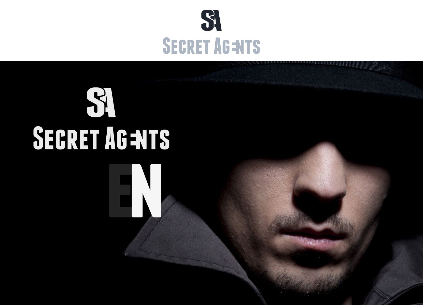 Логотип для веб-разработчика Secret Agents - дизайнер U4po4mak