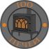 Логотип 100 печей - дизайнер origamer
