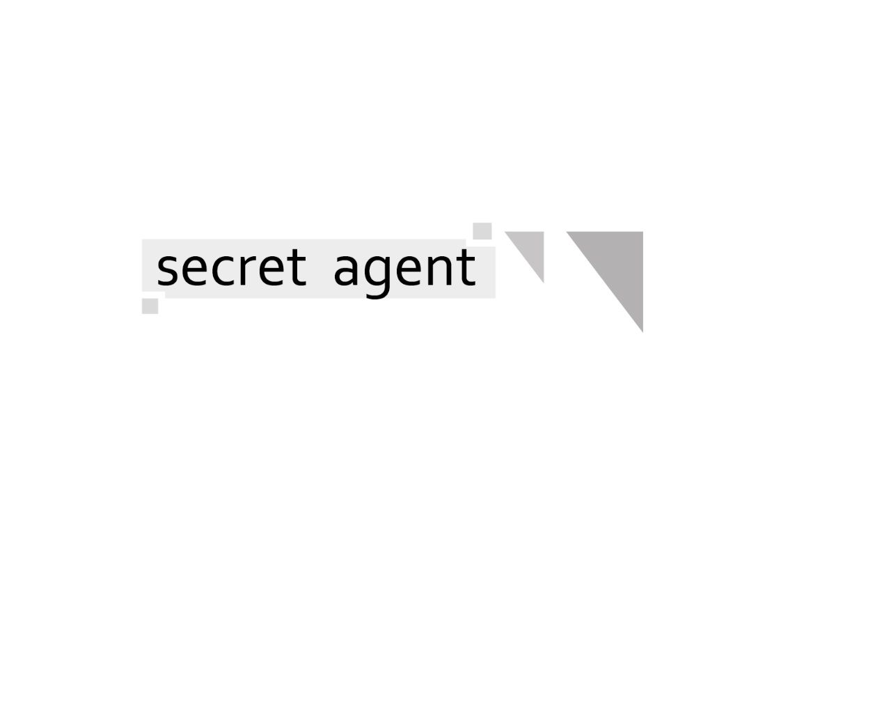 Логотип для веб-разработчика Secret Agents - дизайнер BeSSpaloFF