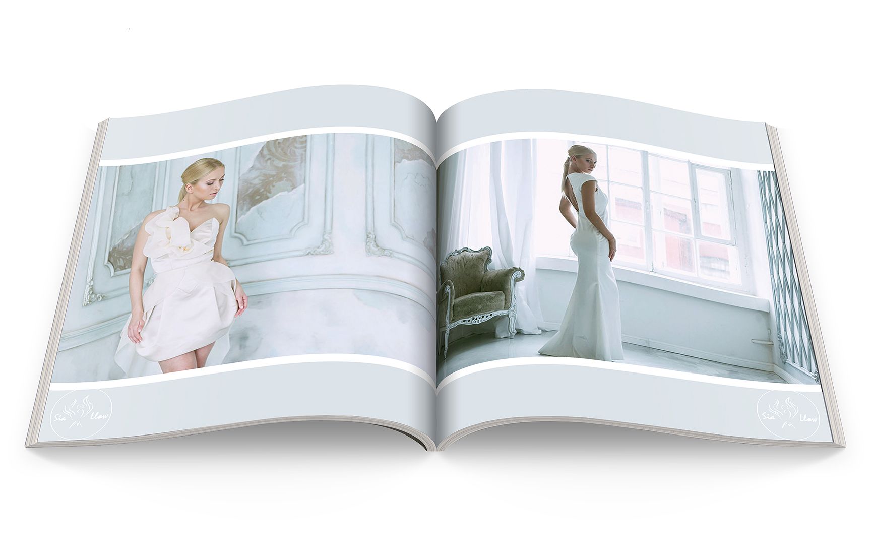 Создание дизайна каталога свадебных платьев  - дизайнер Polin-bu