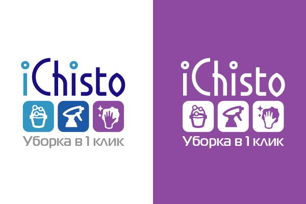 iChisto - уборка в 1 клик - дизайнер Gorinich_S