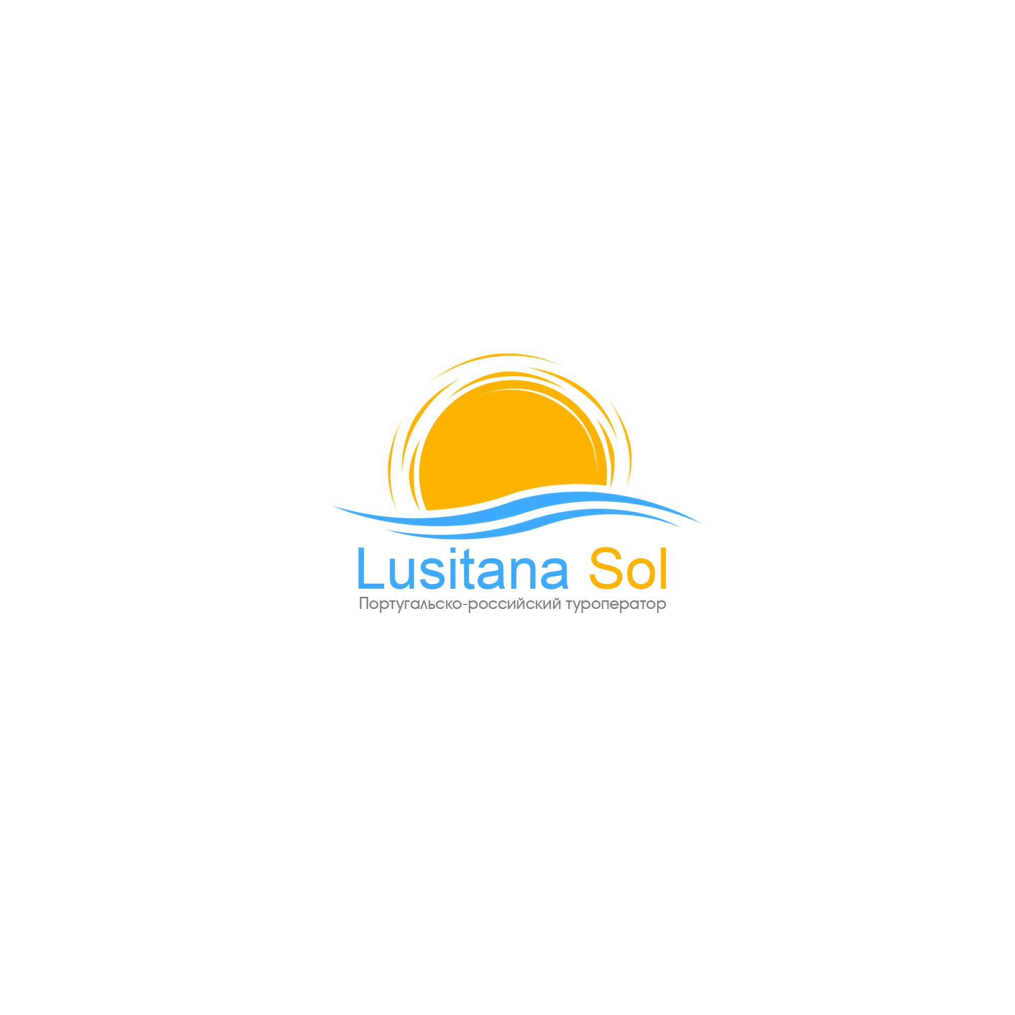 Логотип для туроператора Лузитана Сол - дизайнер Solten