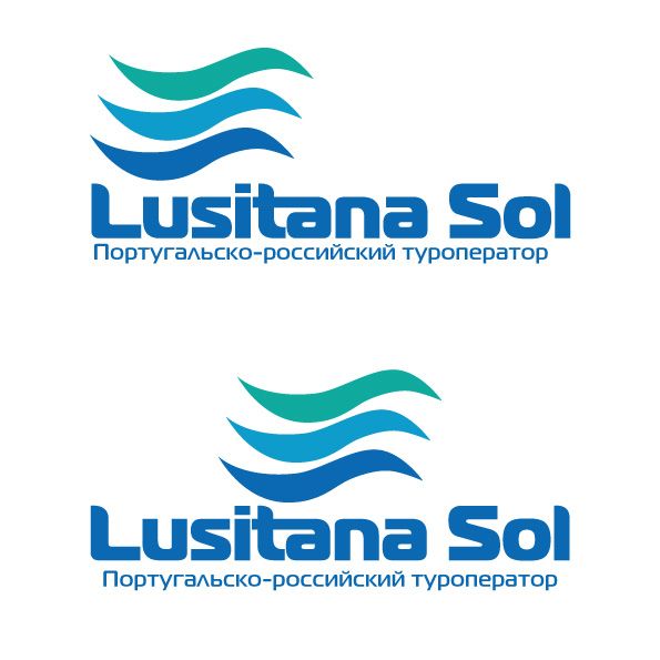 Логотип для туроператора Лузитана Сол - дизайнер zhutol