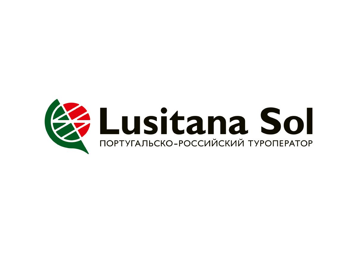 Логотип для туроператора Лузитана Сол - дизайнер D3SiGNCRAFT