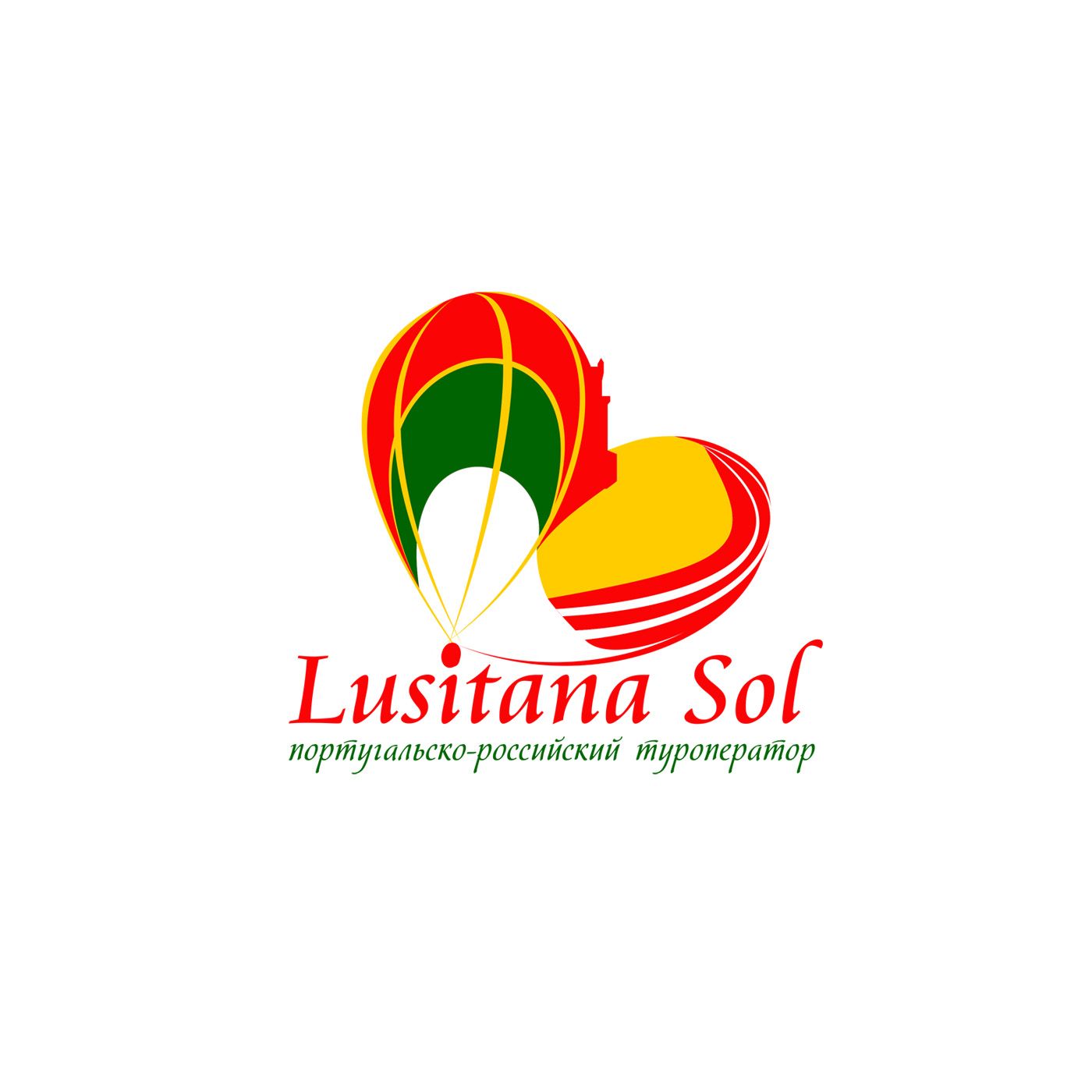 Логотип для туроператора Лузитана Сол - дизайнер stason2008