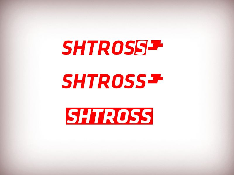Логотип для строительной компании SHTROSS - дизайнер fivenullfive