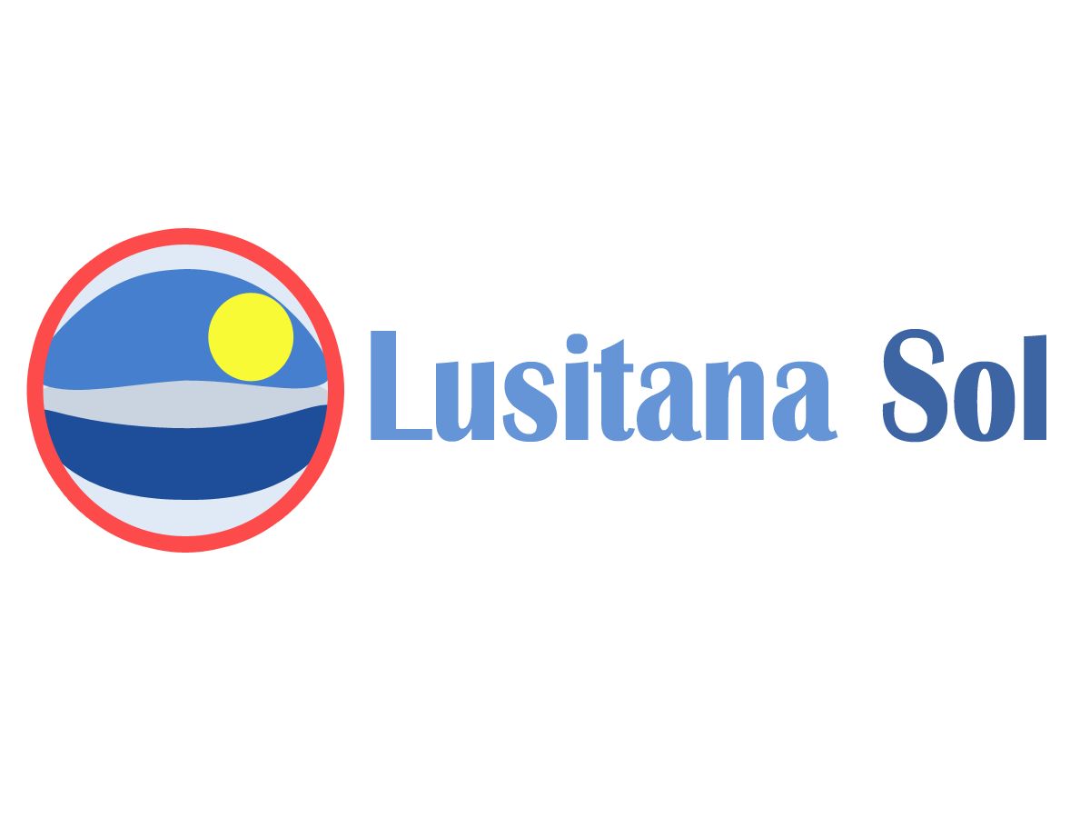 Логотип для туроператора Лузитана Сол - дизайнер TerWeb