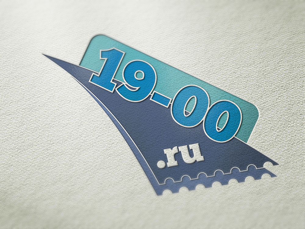 Логотип 19-00.RU - дизайнер Jino158