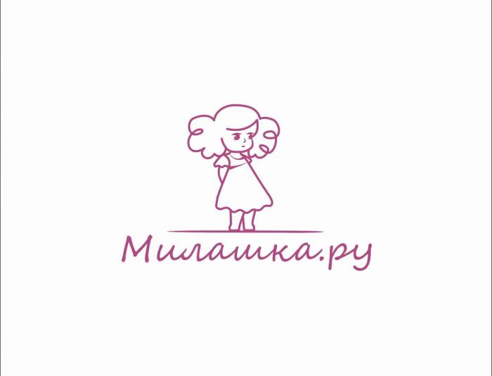Логотип и стиль интернет-магазина Милашка.ру - дизайнер anasti