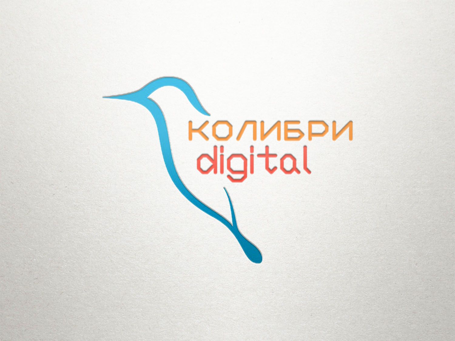Логотип для Колибри digital - дизайнер ideymnogo