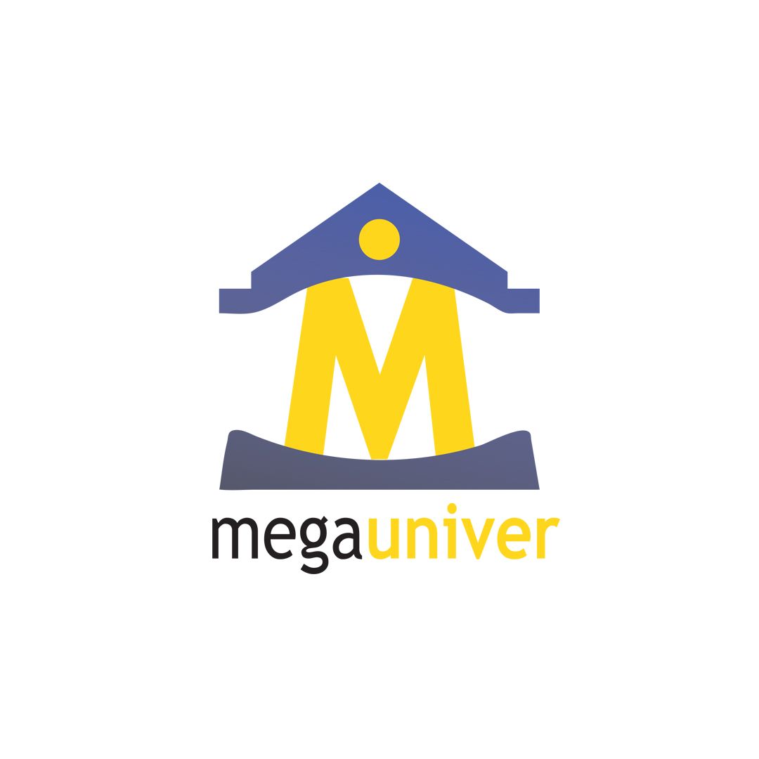 Разработка логотипа для сайта megauniver.ru - дизайнер r0m4eg2