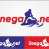 Разработка логотипа для сайта snega.net - дизайнер graphin4ik