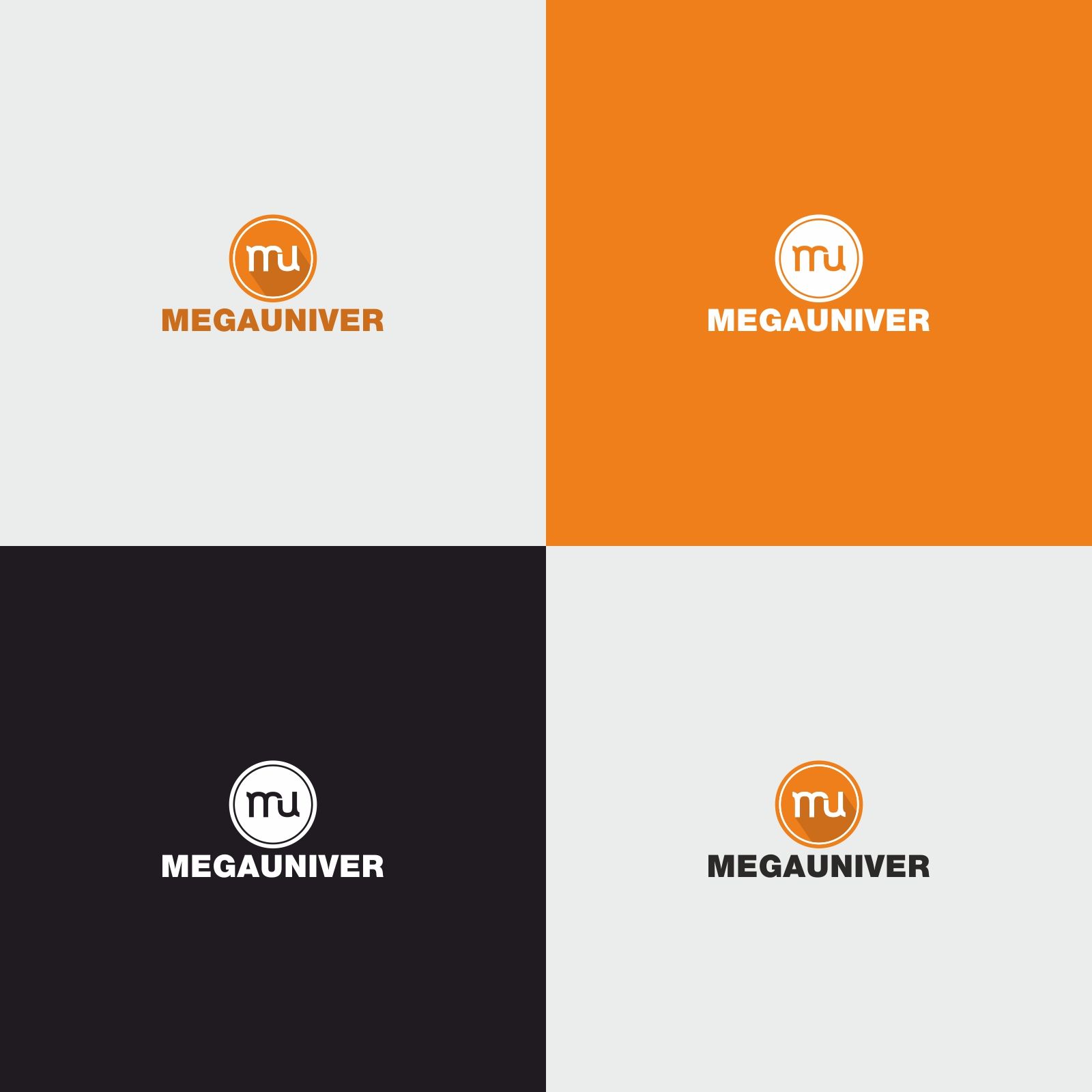 Разработка логотипа для сайта megauniver.ru - дизайнер Gangster8723
