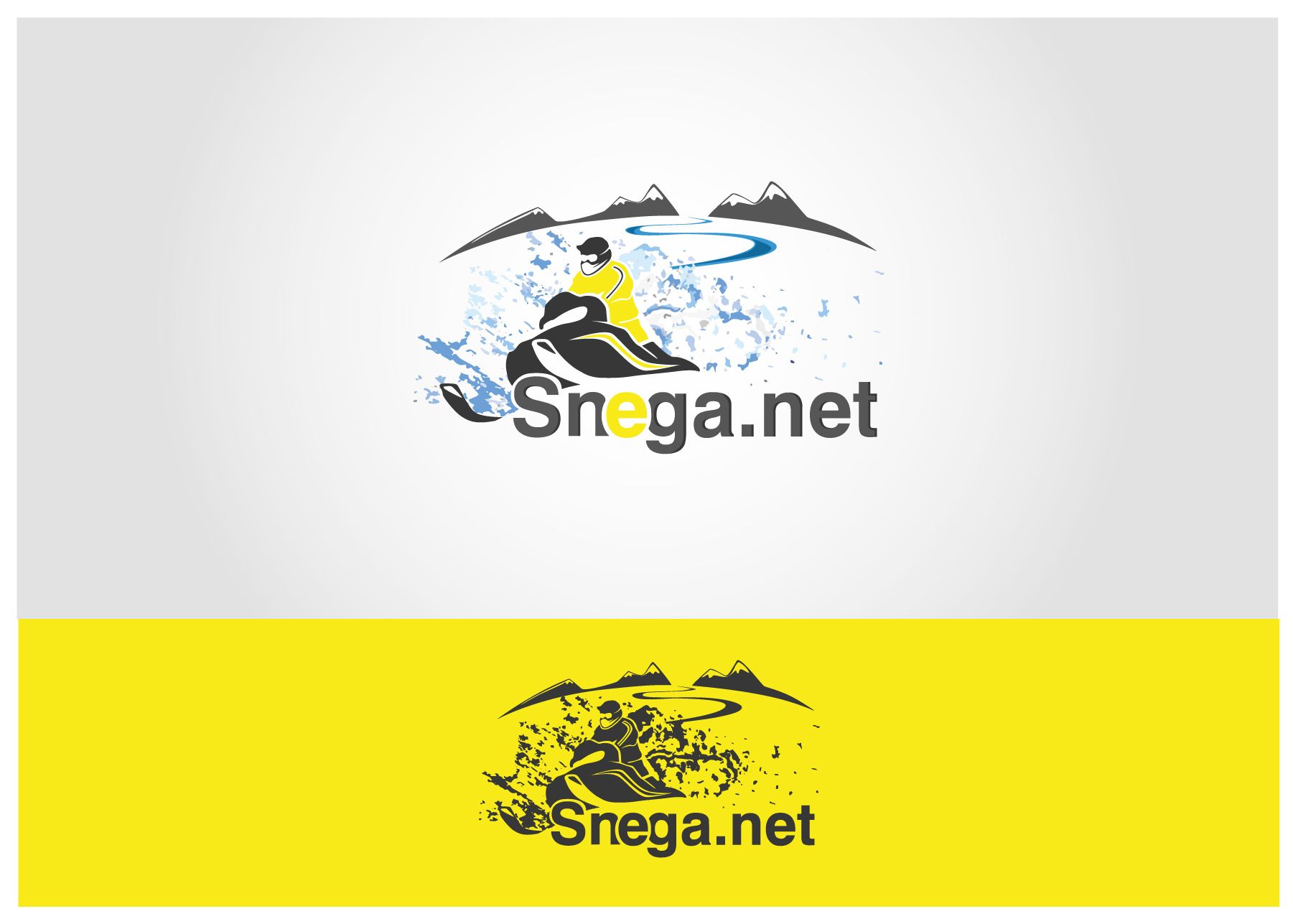 Разработка логотипа для сайта snega.net - дизайнер lia-creation