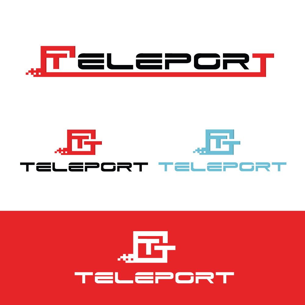 Логотип для Телепорт - дизайнер redcatkoval