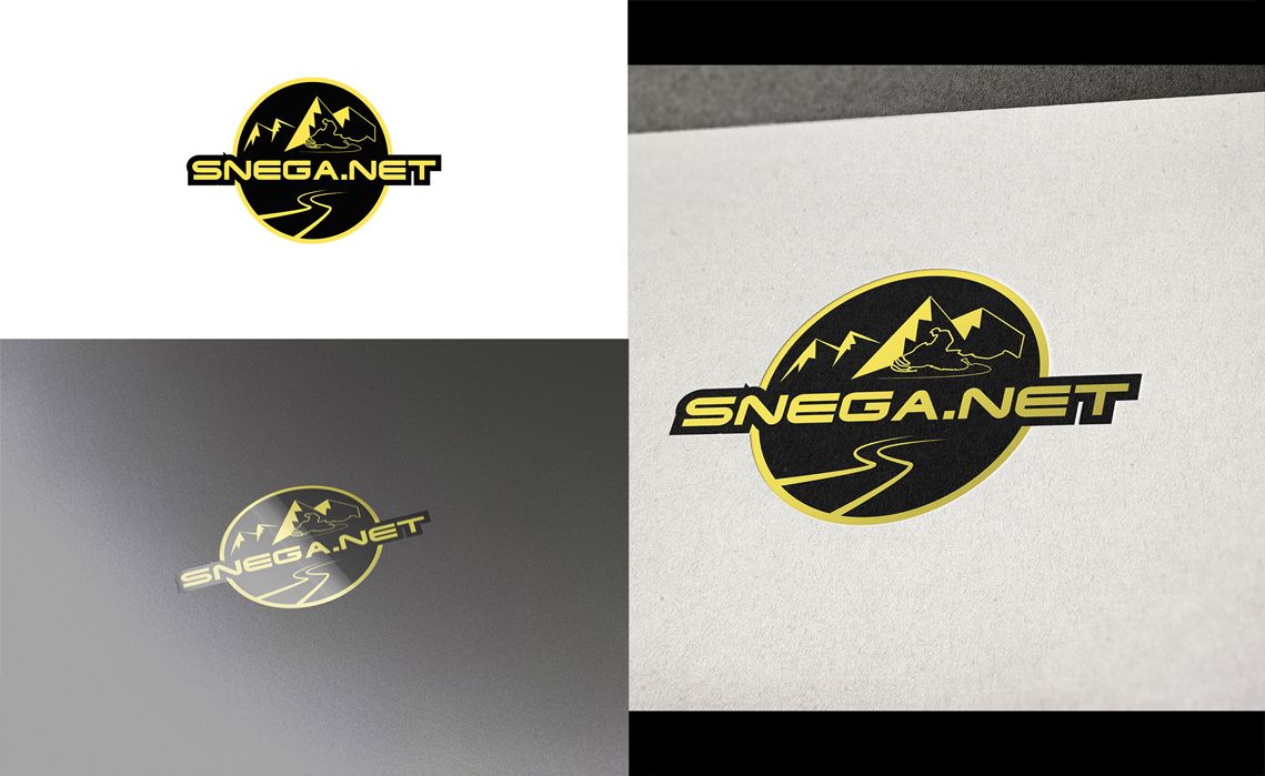Разработка логотипа для сайта snega.net - дизайнер SmolinDenis