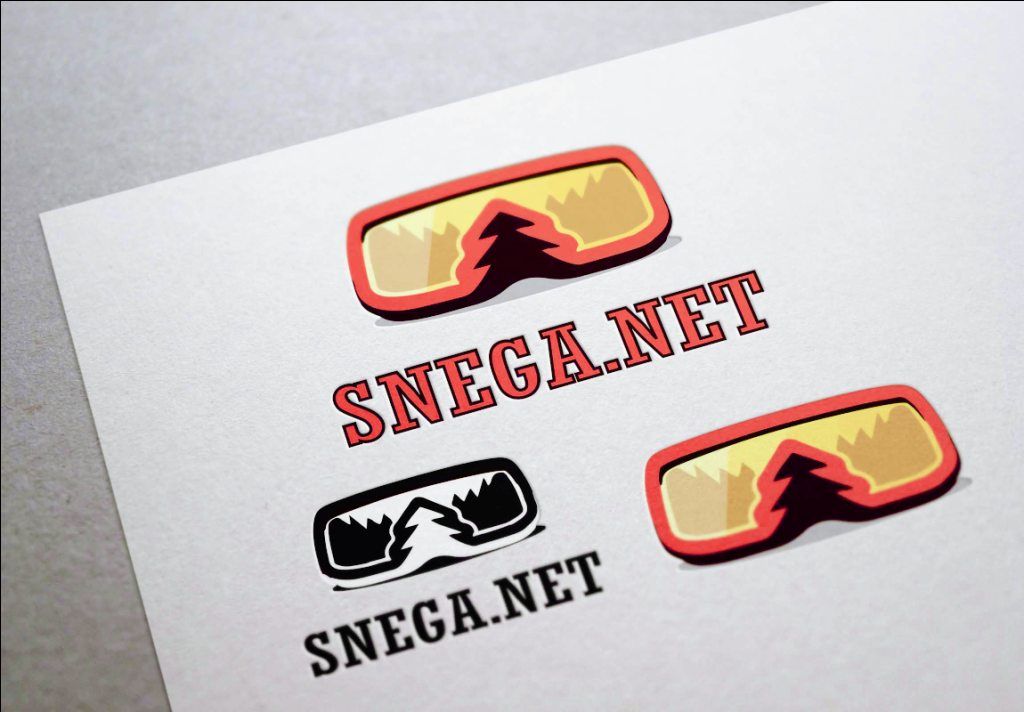 Разработка логотипа для сайта snega.net - дизайнер polinesina