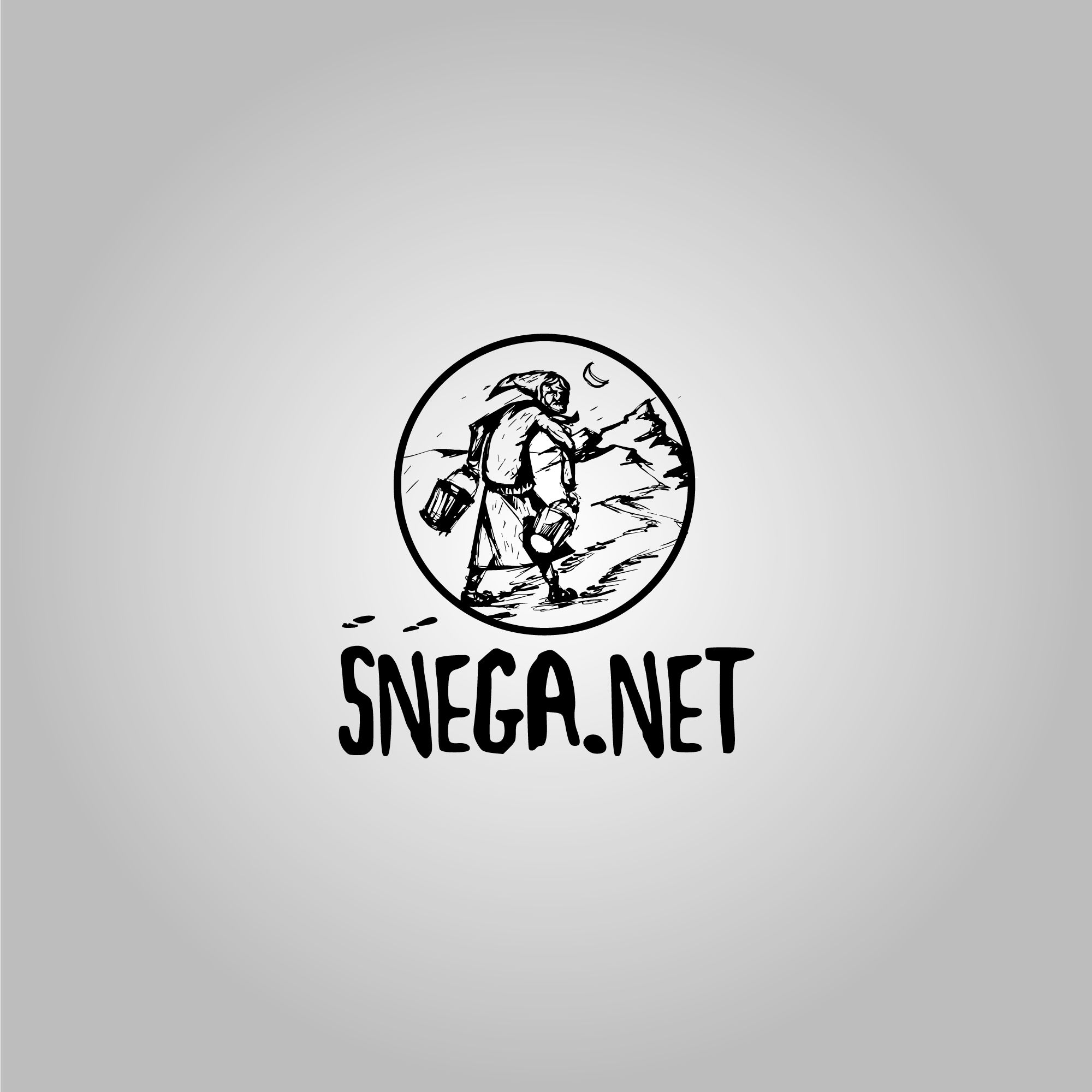 Разработка логотипа для сайта snega.net - дизайнер Gendarme