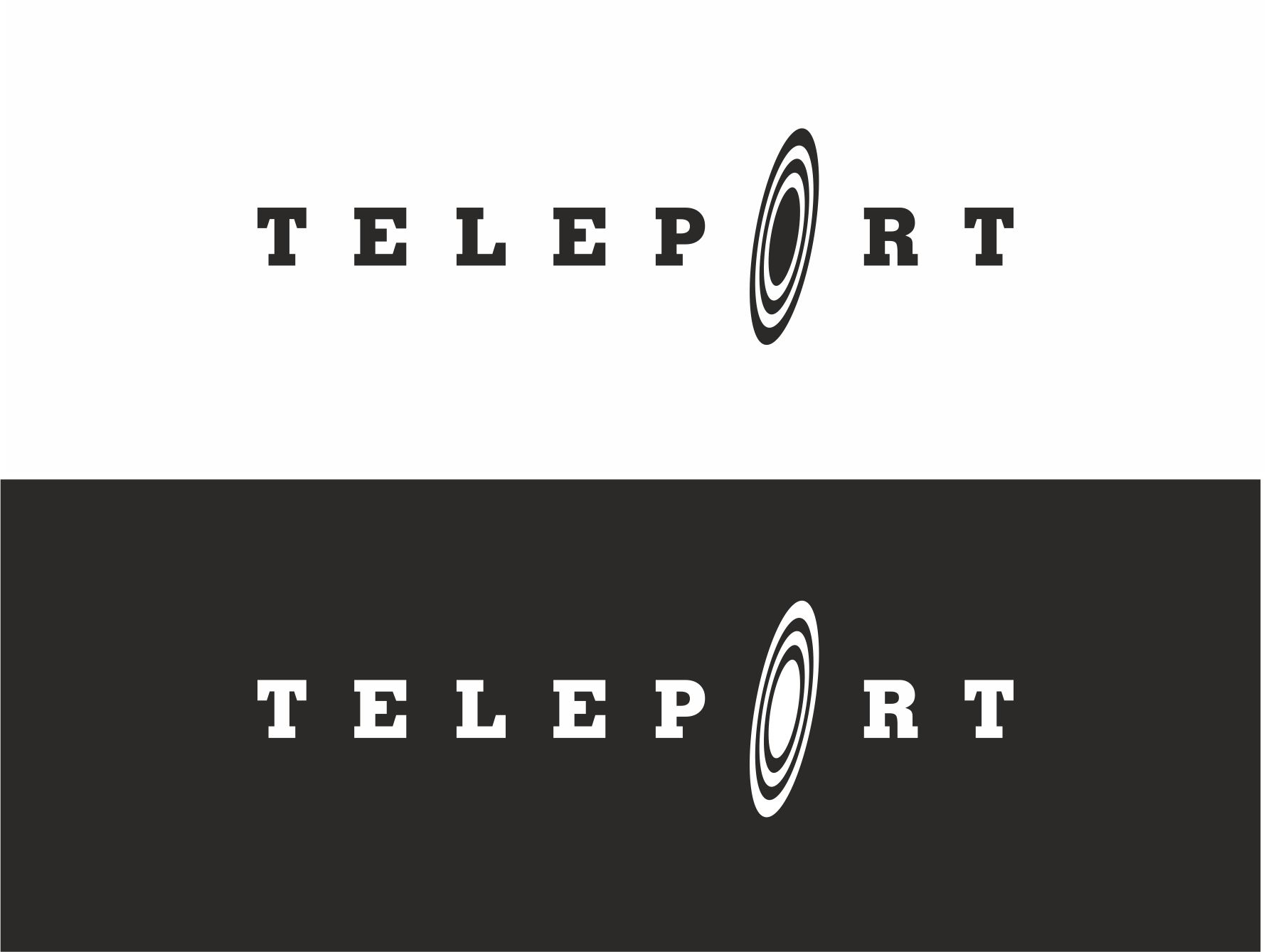 Логотип для Телепорт - дизайнер VictorBazine