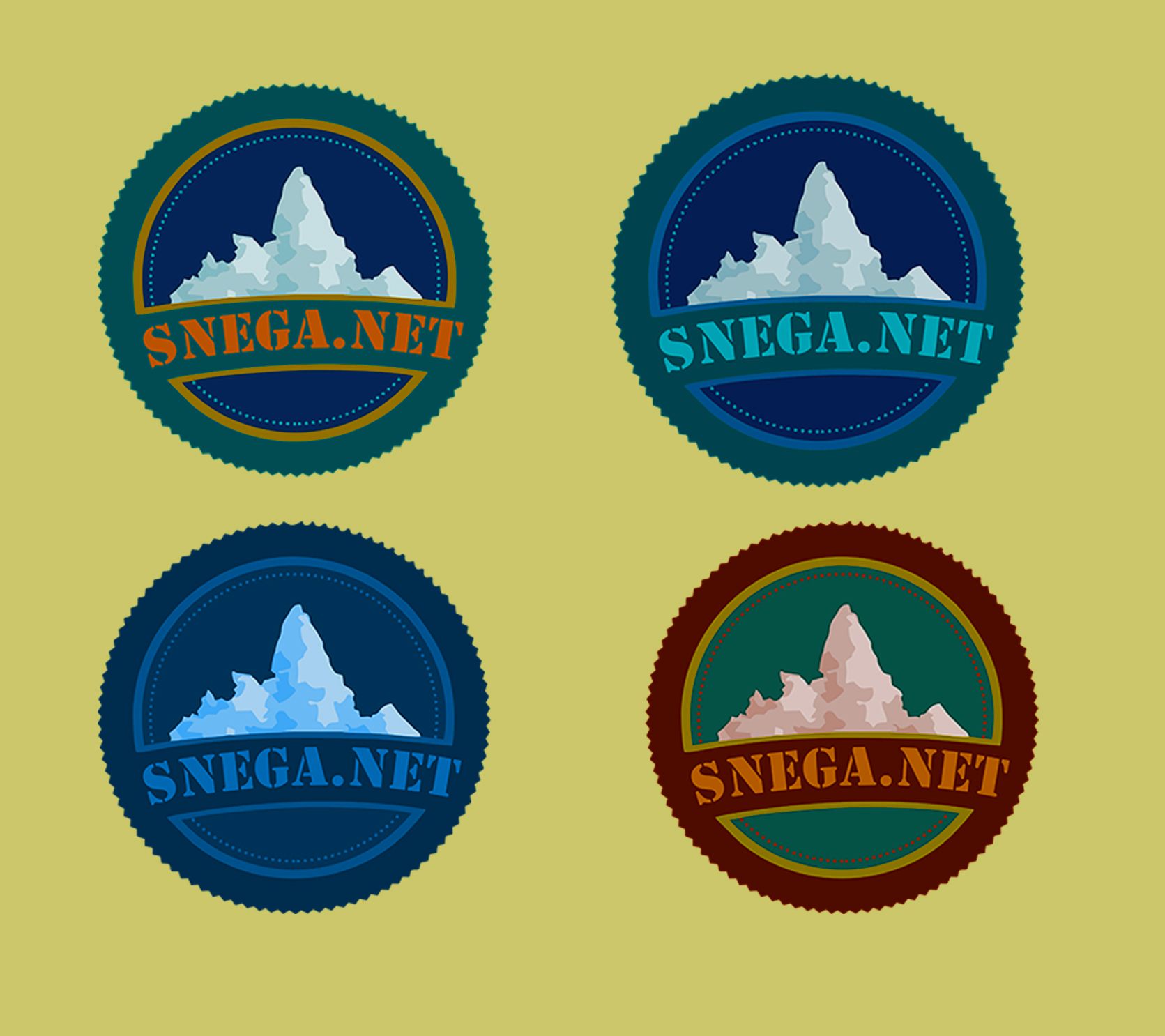Разработка логотипа для сайта snega.net - дизайнер Anchs