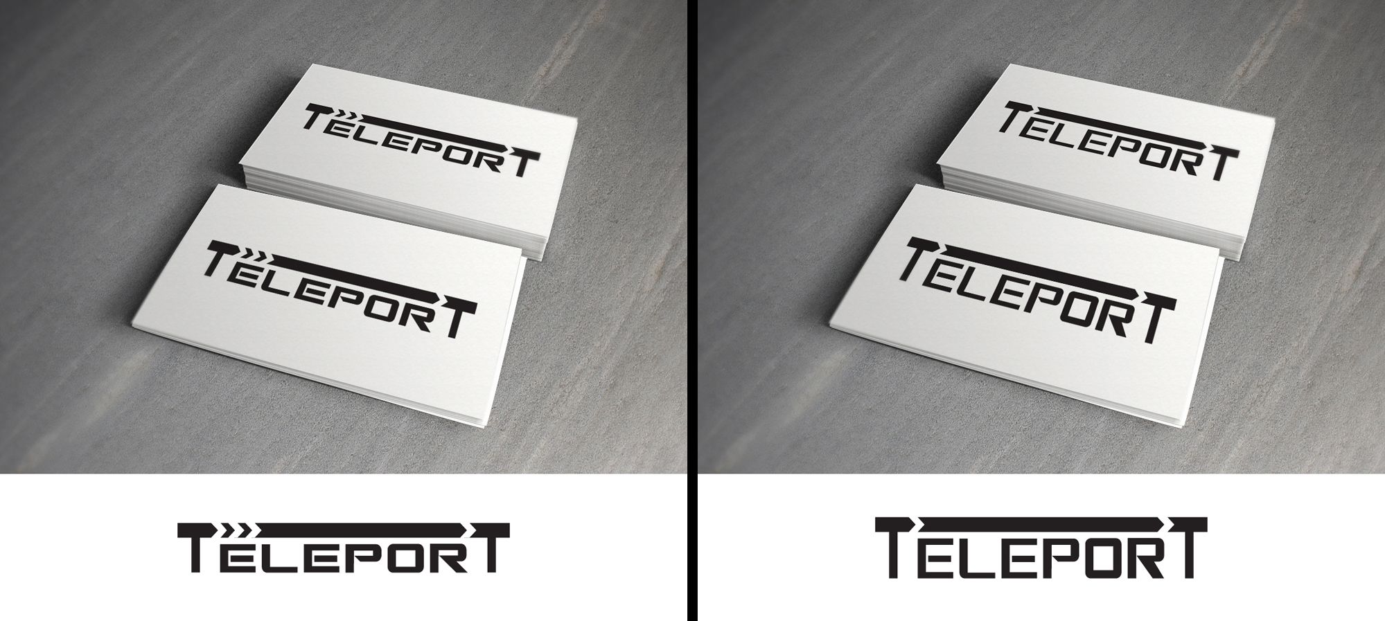 Логотип для Телепорт - дизайнер deeftone