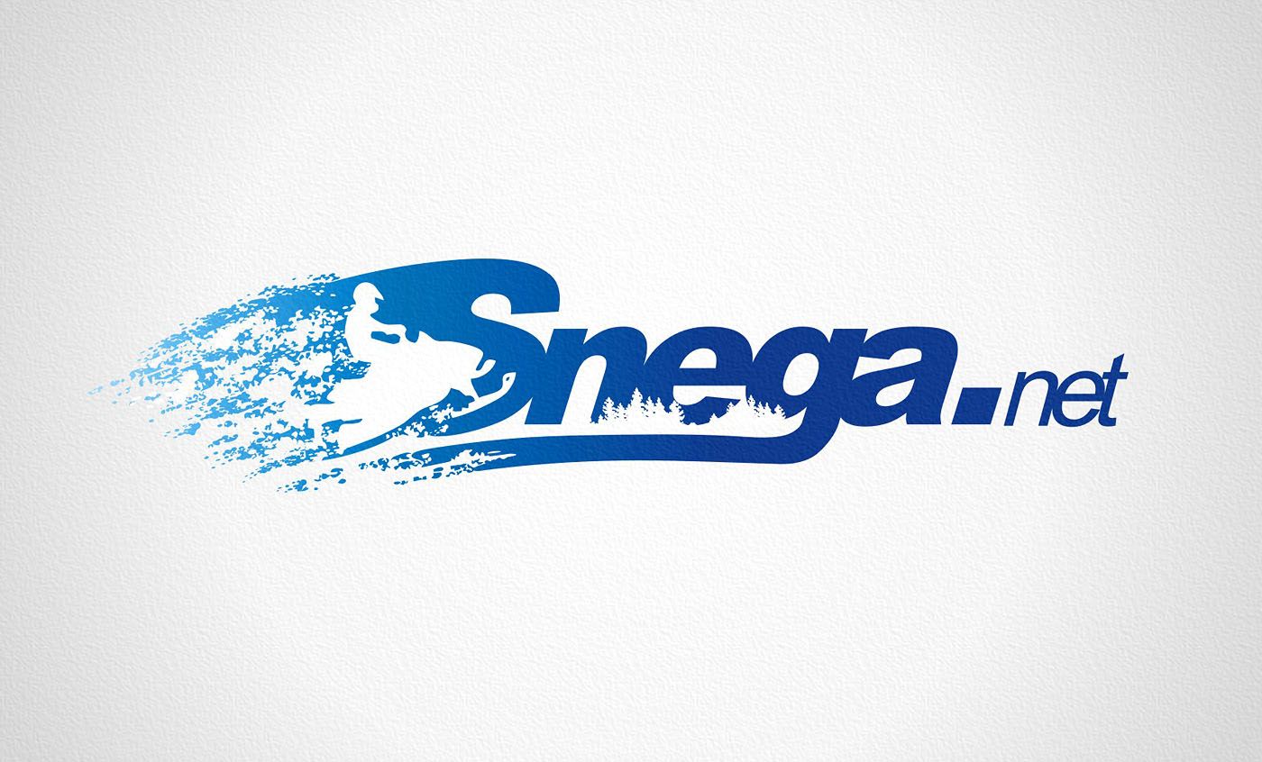 Разработка логотипа для сайта snega.net - дизайнер Zheravin
