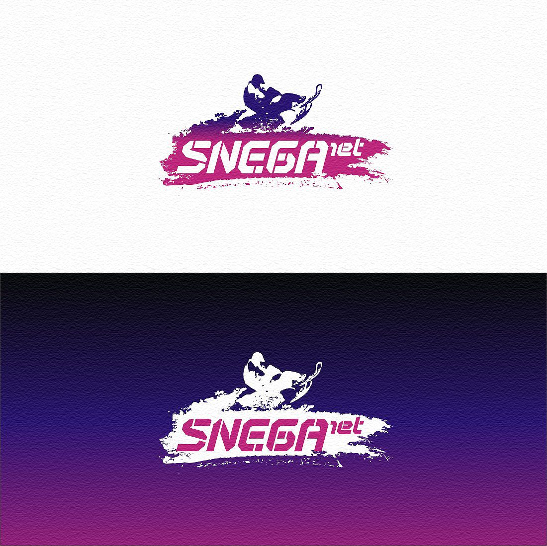 Разработка логотипа для сайта snega.net - дизайнер asimbox
