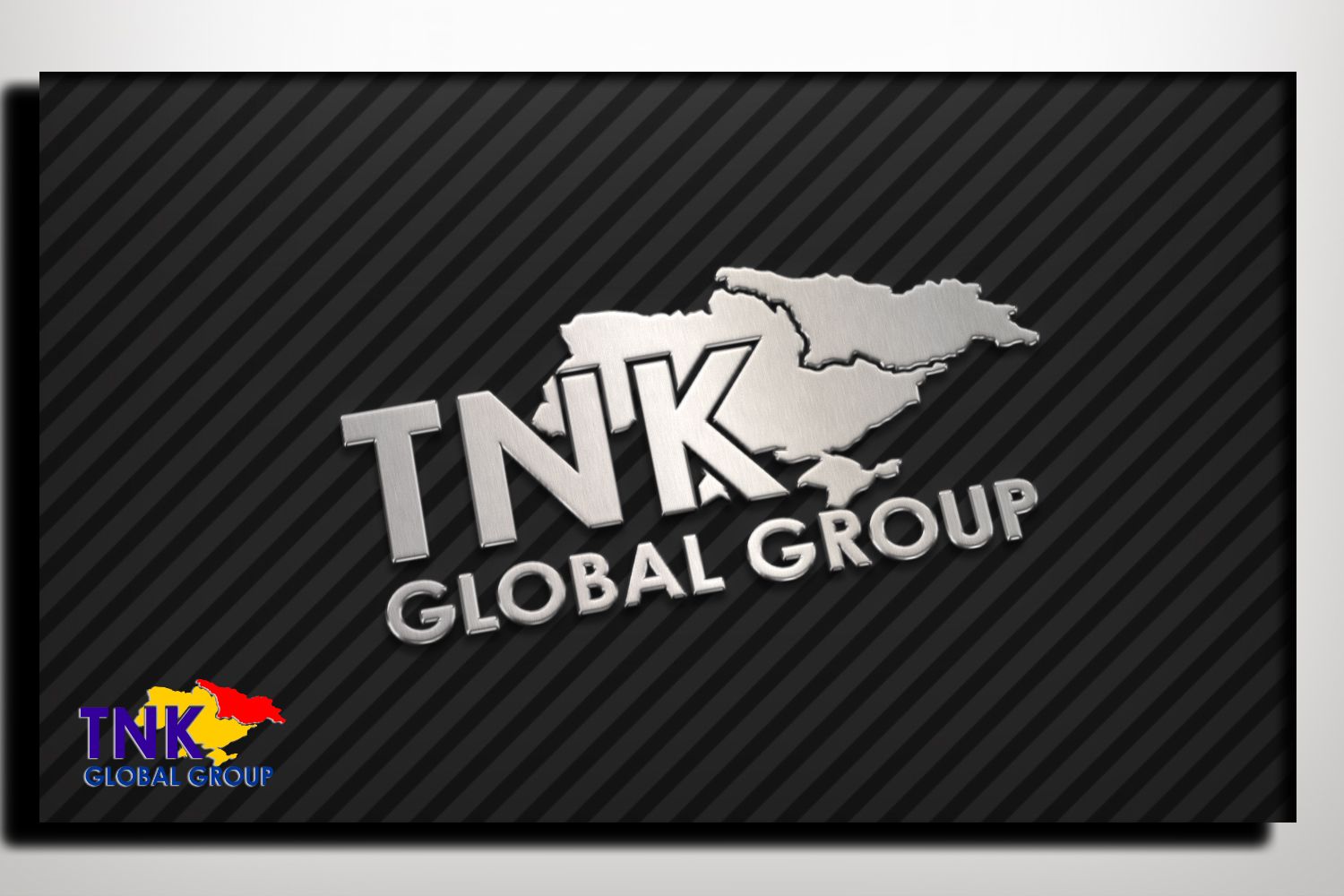 Логотип международной компании - TNK GLOBAL GROUP - дизайнер markosov