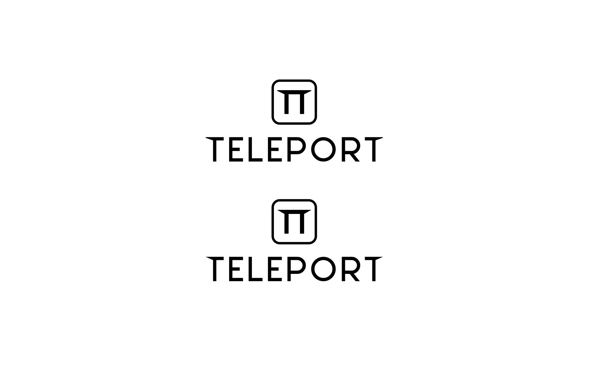 Логотип для Телепорт - дизайнер U4po4mak