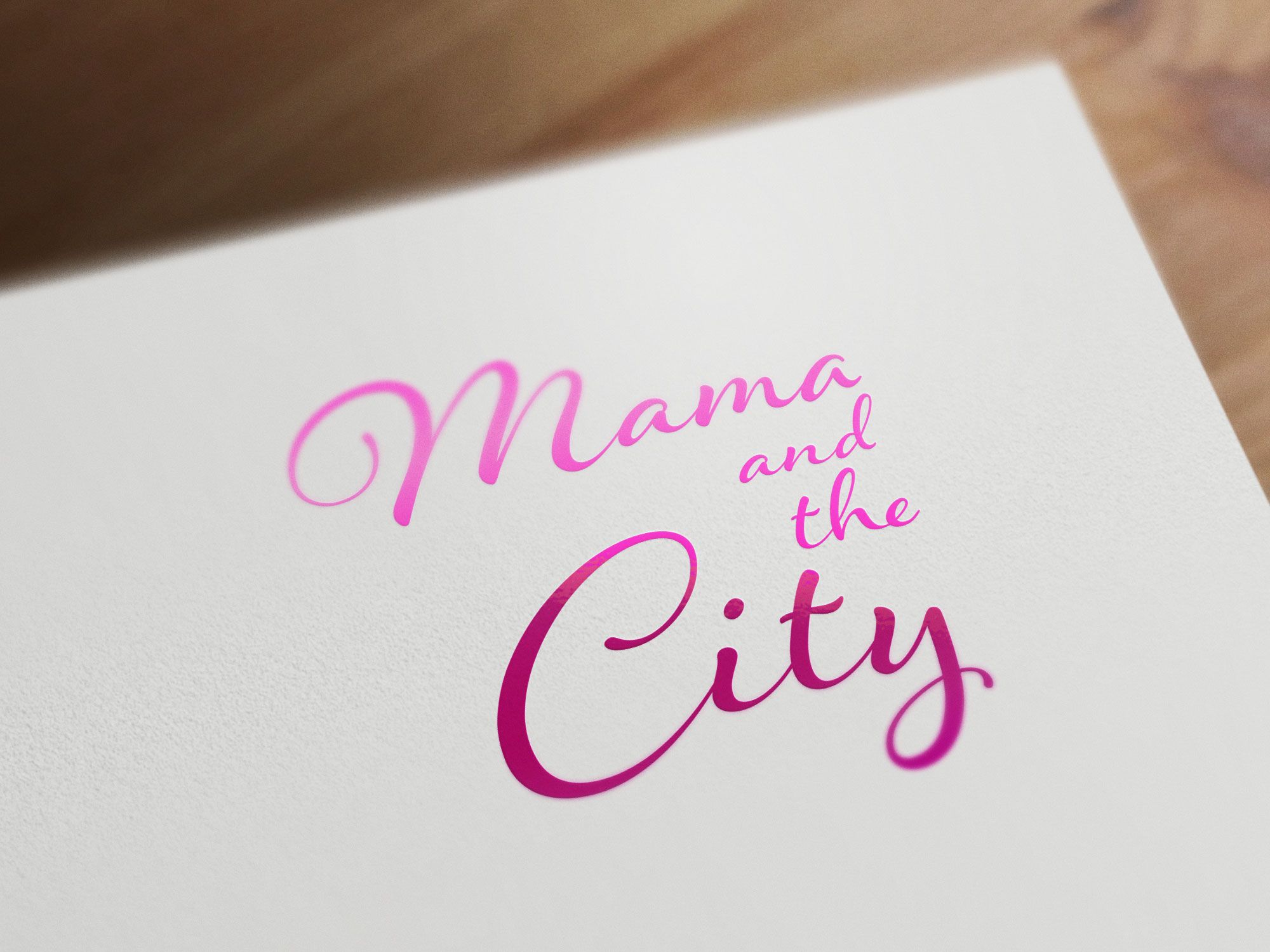 Лого для Mama and the City - дизайнер TanOK1