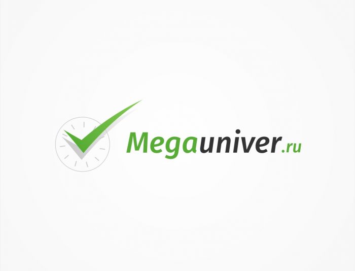 Разработка логотипа для сайта megauniver.ru - дизайнер TVdesign