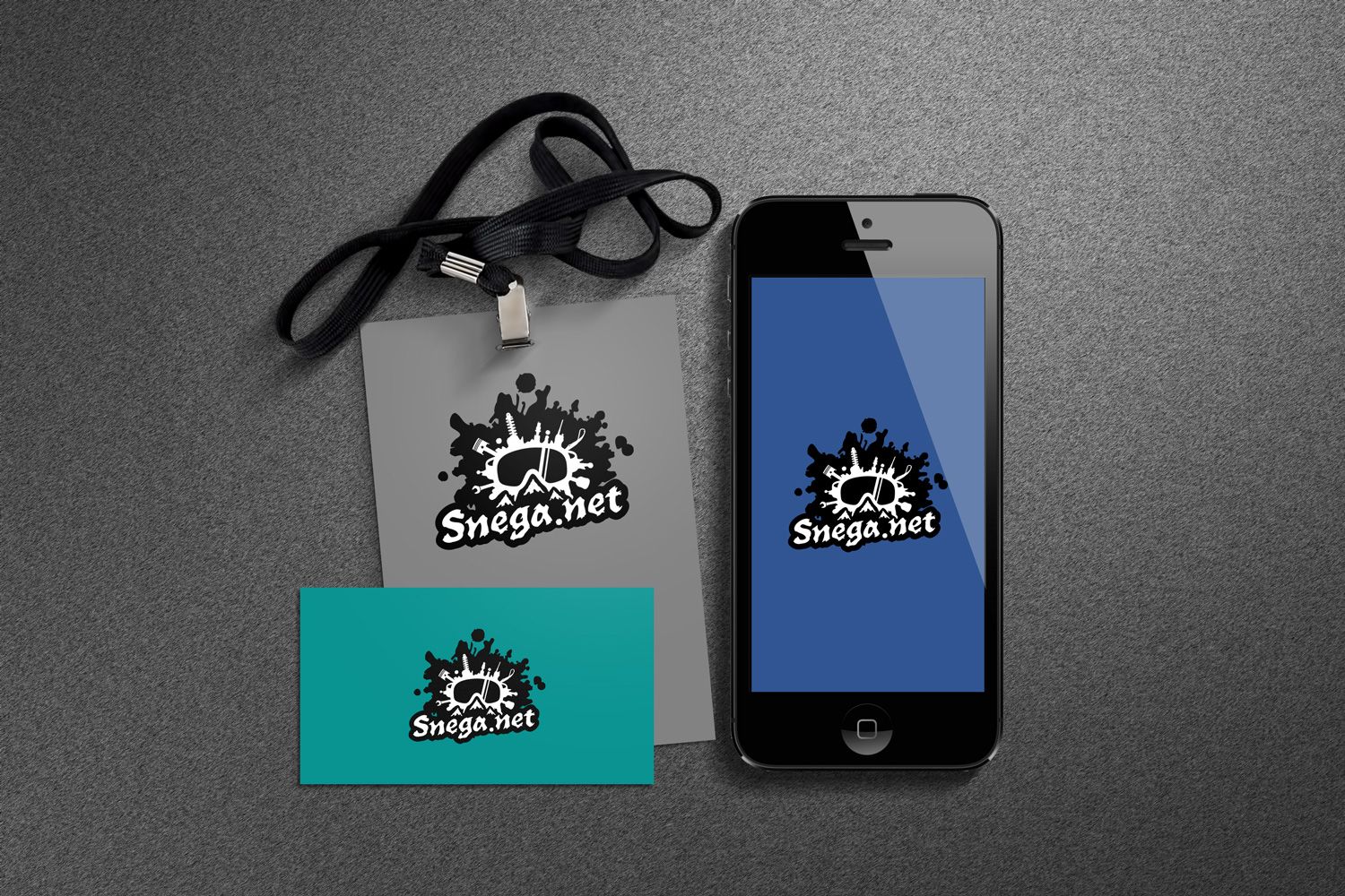 Разработка логотипа для сайта snega.net - дизайнер Upright